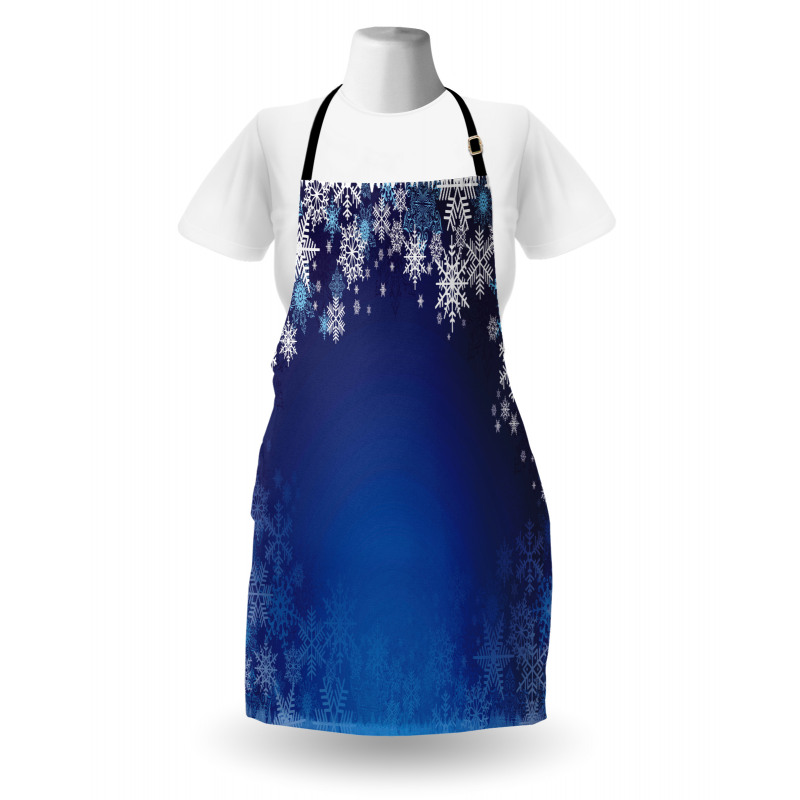 Various Snowflakes Apron