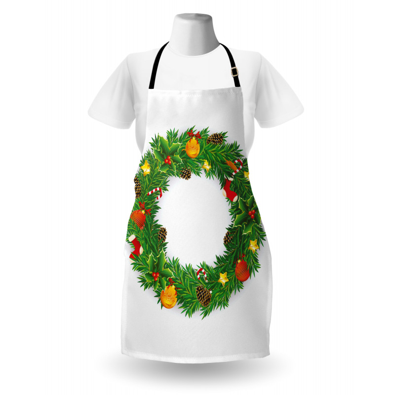 Dressed Wreath Apron