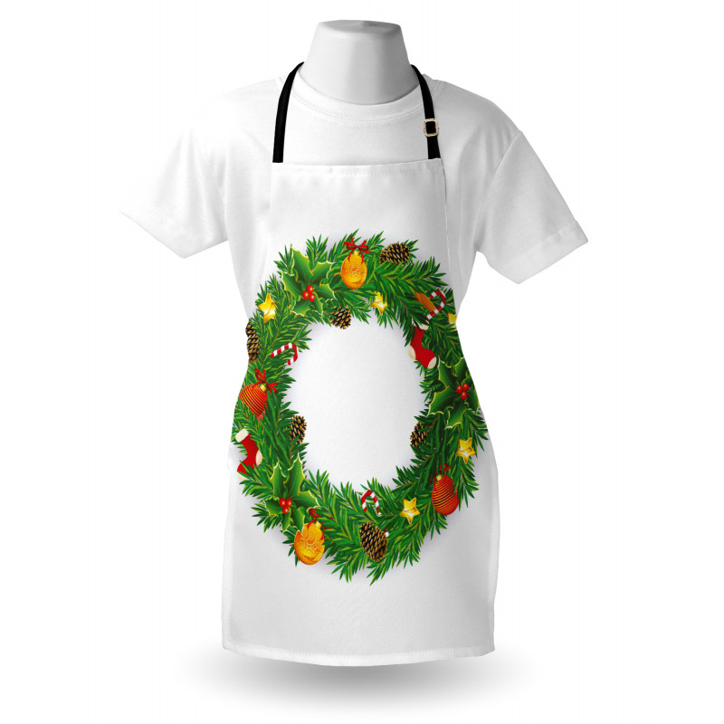 Dressed Wreath Apron