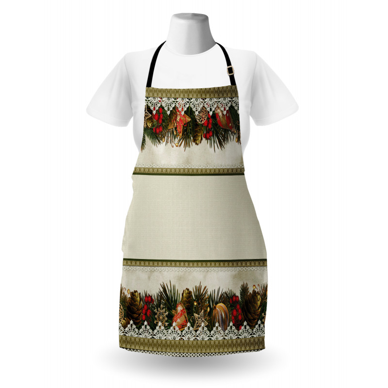 Vintage Ornate Nature Apron