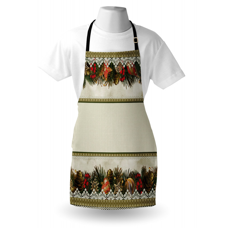 Vintage Ornate Nature Apron