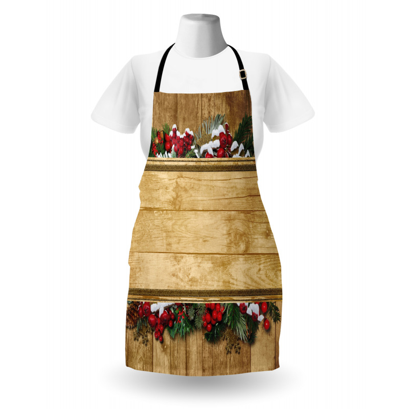 Vintage Noel Greeting Apron