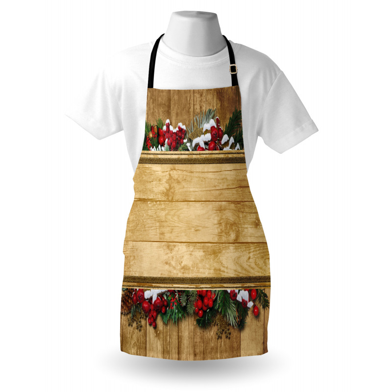 Vintage Noel Greeting Apron