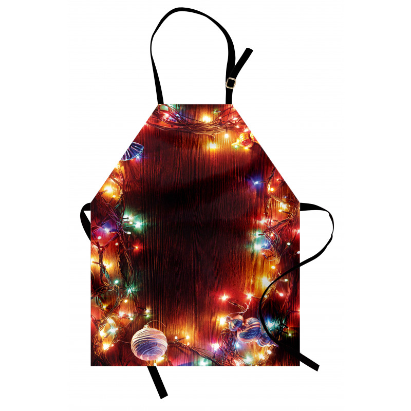 Hipster Grunge Tinsel Apron