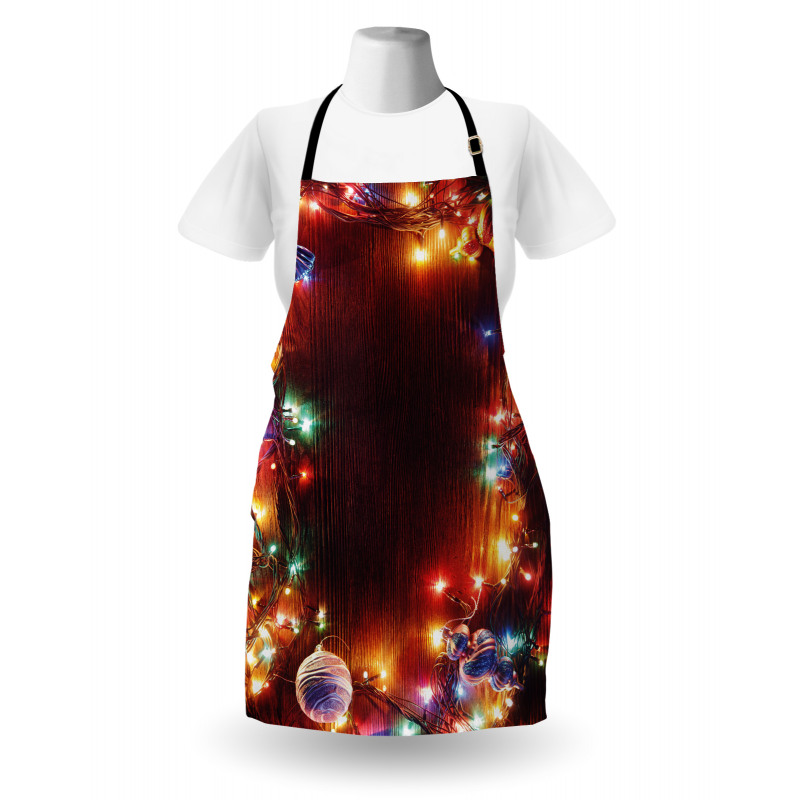 Hipster Grunge Tinsel Apron