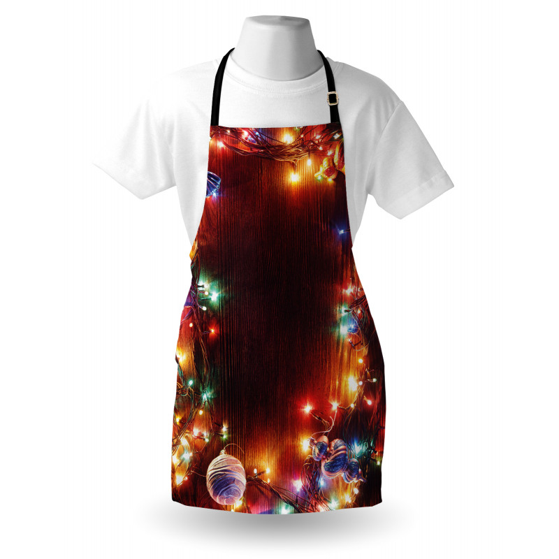 Hipster Grunge Tinsel Apron