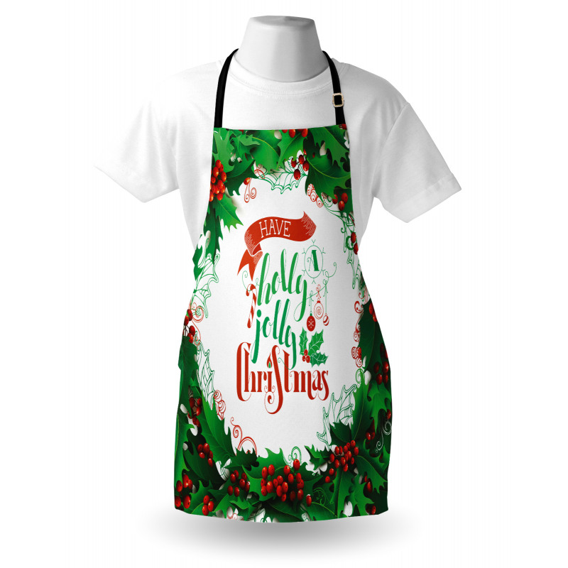 Berries Frame Words Apron