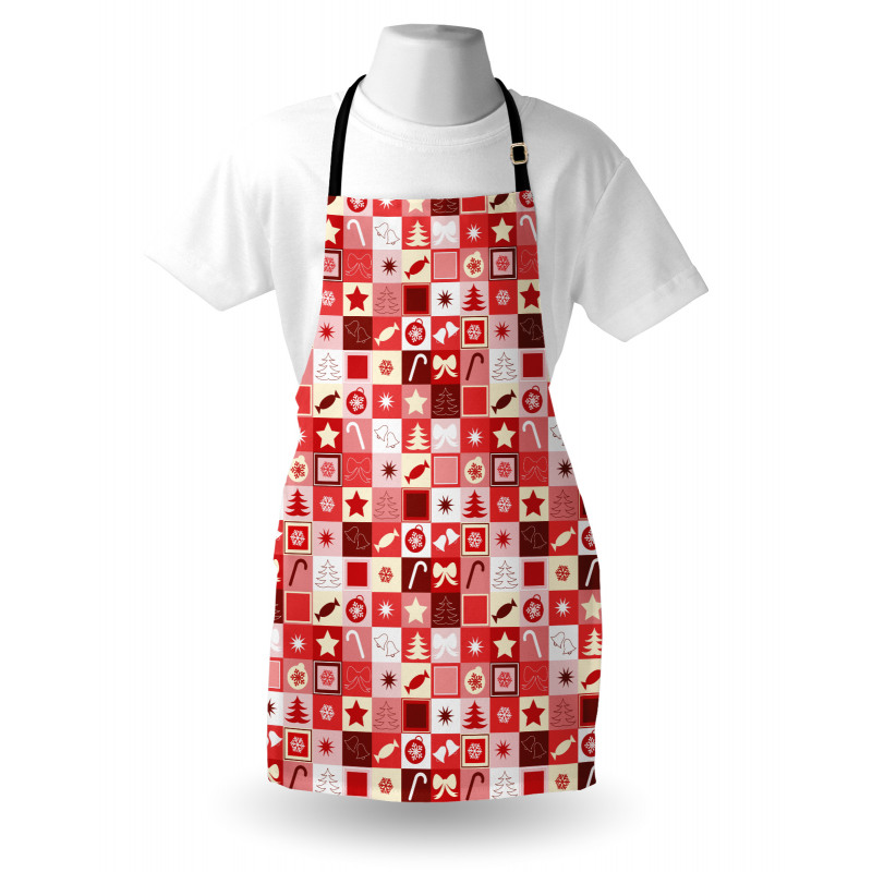 Pink Cone Stars Apron