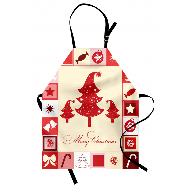 Trees Candy Stars Apron