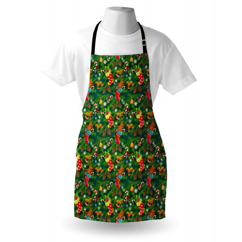 Xmas Accessories Pine Apron