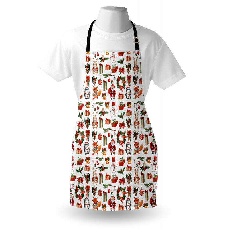 Rabbits Candles Apron