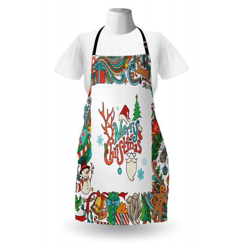 Santa Frame Apron