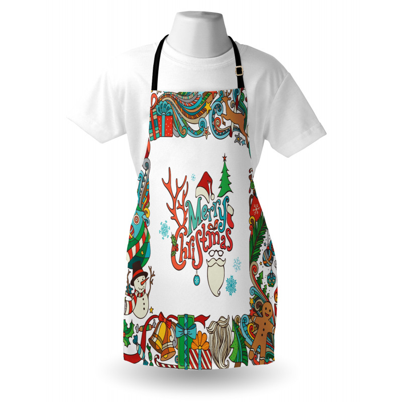 Santa Frame Apron