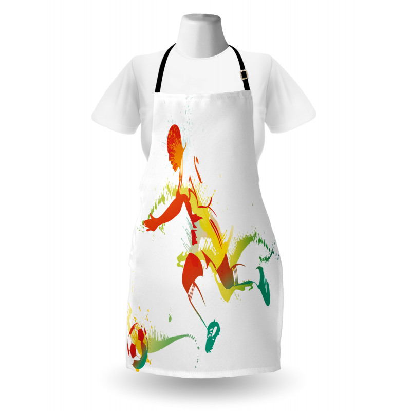 Soccer Player Athlete Apron