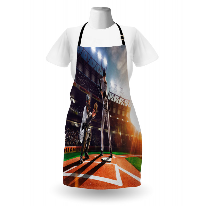 Baseball Player Game Apron