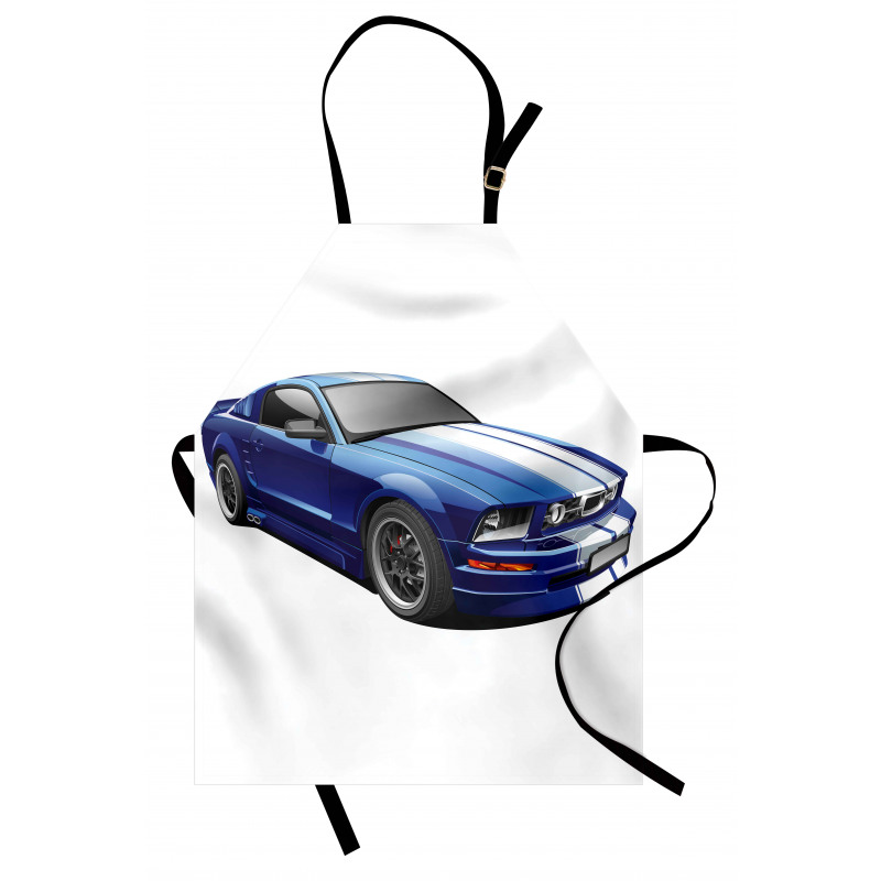 Race Car Vivid Kids Apron