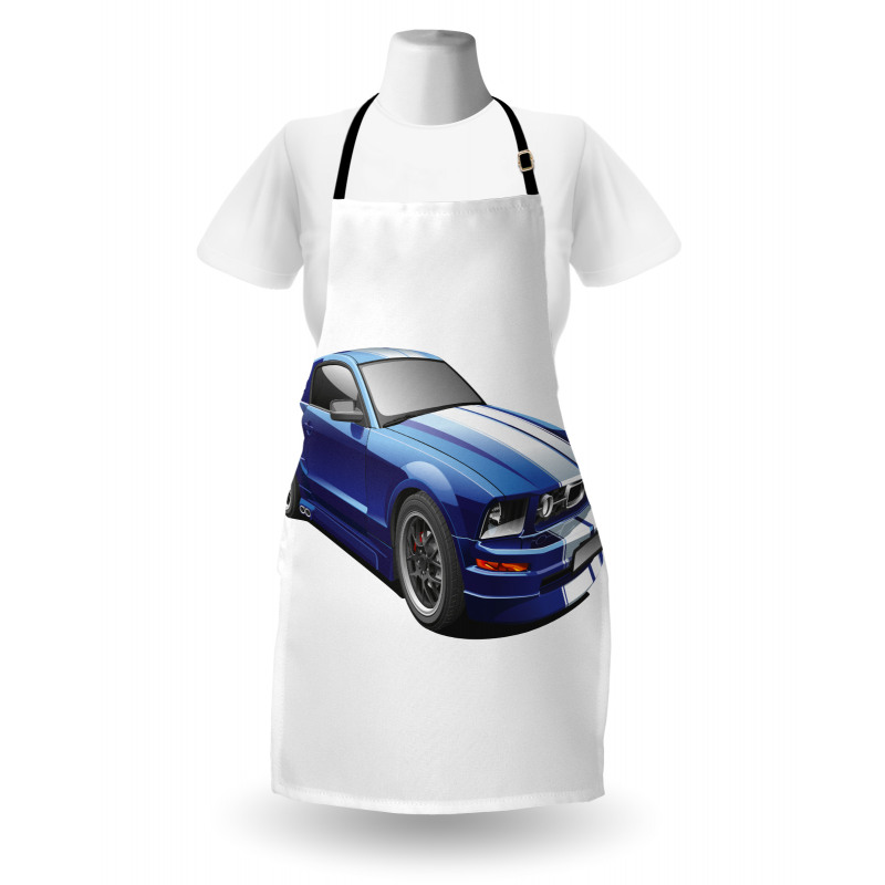 Race Car Vivid Kids Apron