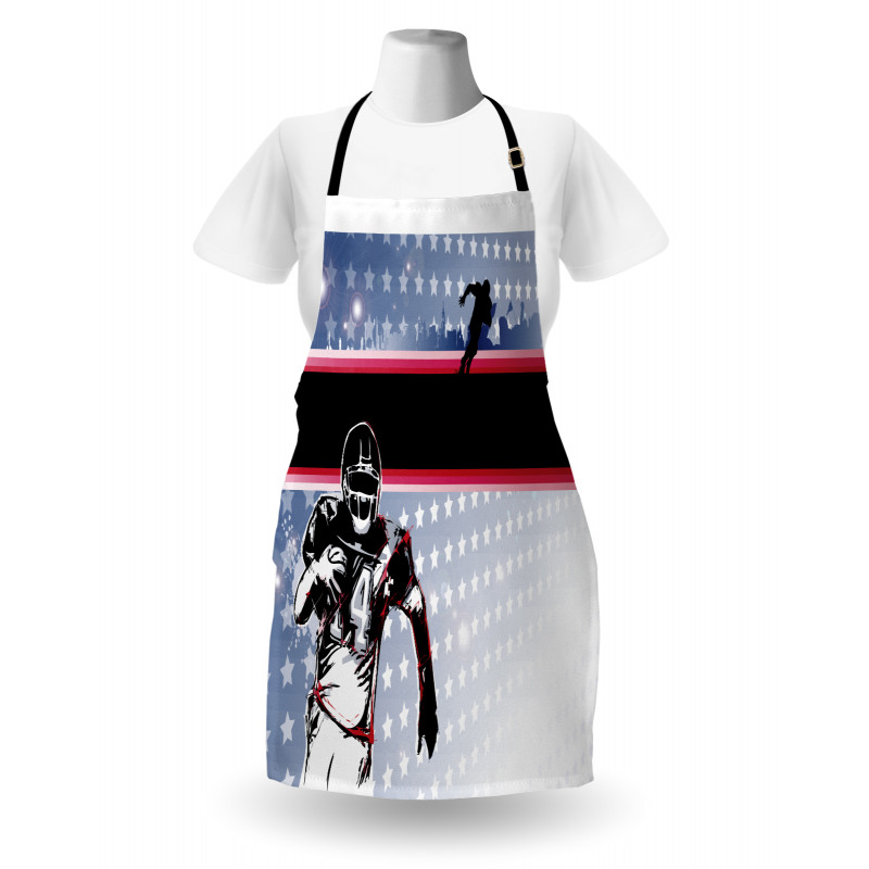 Baseball Player Stars Apron