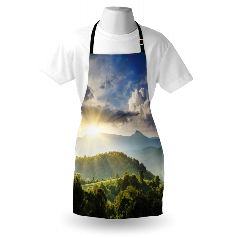 Sunrise Woodland Apron