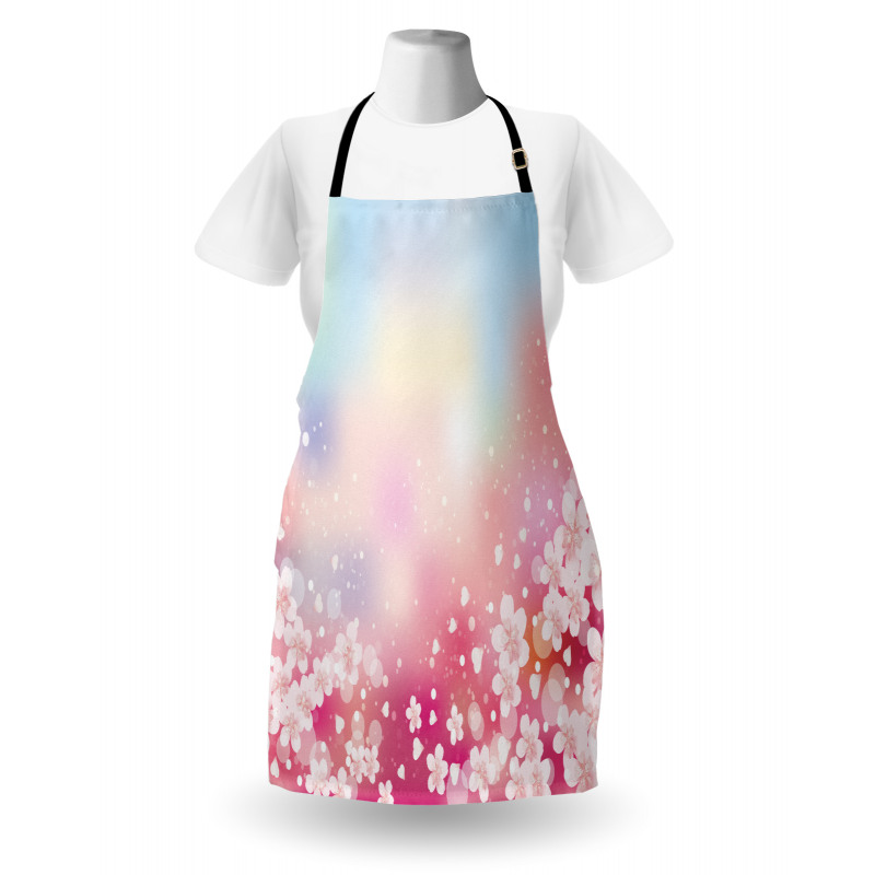 Dreamy Cherry Blossoms Apron