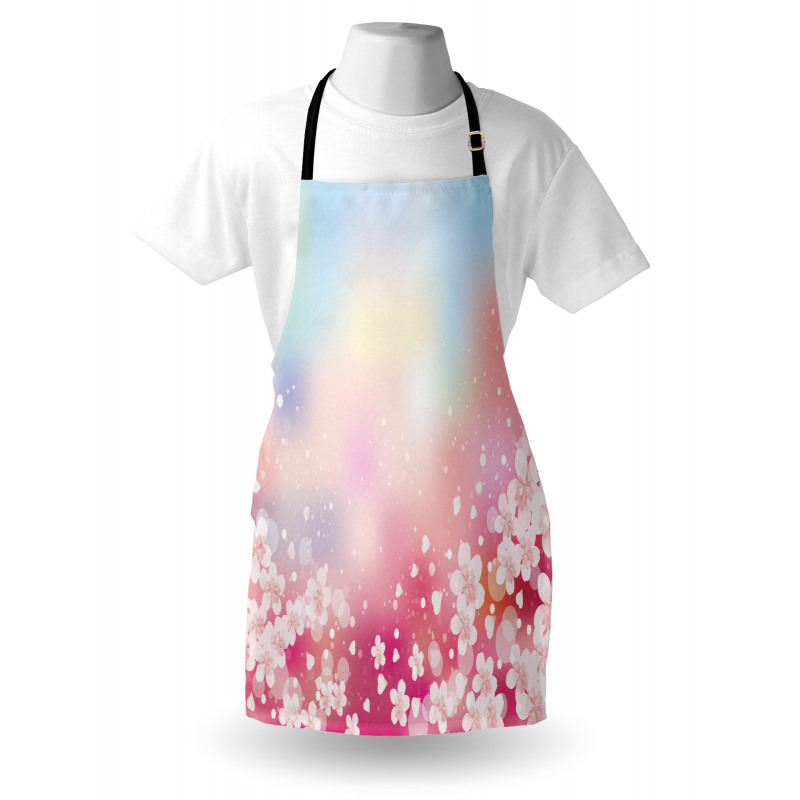 Dreamy Cherry Blossoms Apron