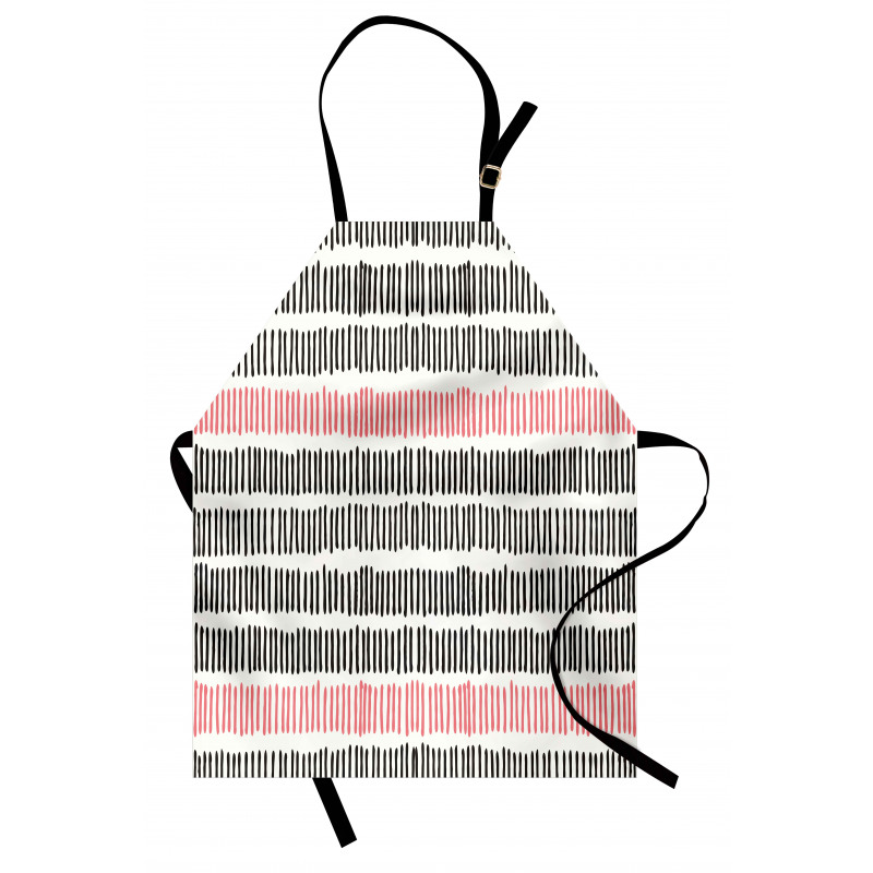 Retro Lines Hipster Apron