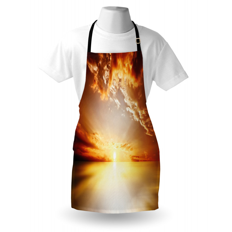 Tranquil Sunset Horizon Apron