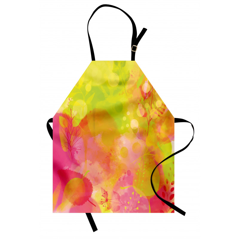 Spring Yard Watercolors Apron