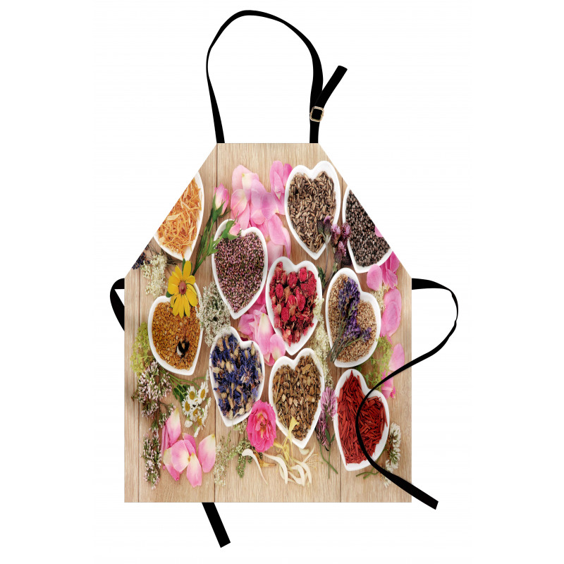 Healing Herbs Bowls Apron