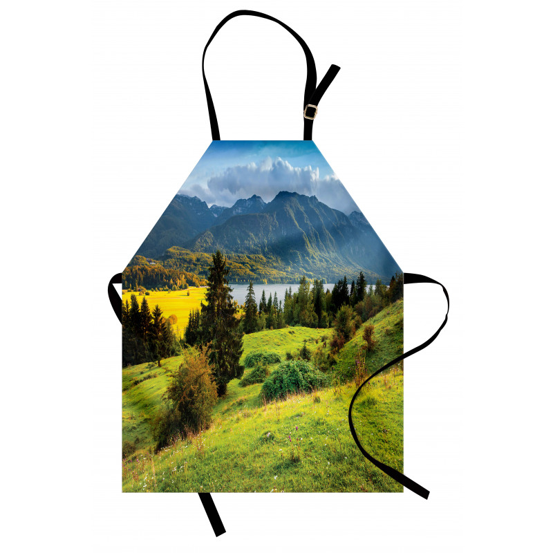 Summer Morning Lake Apron