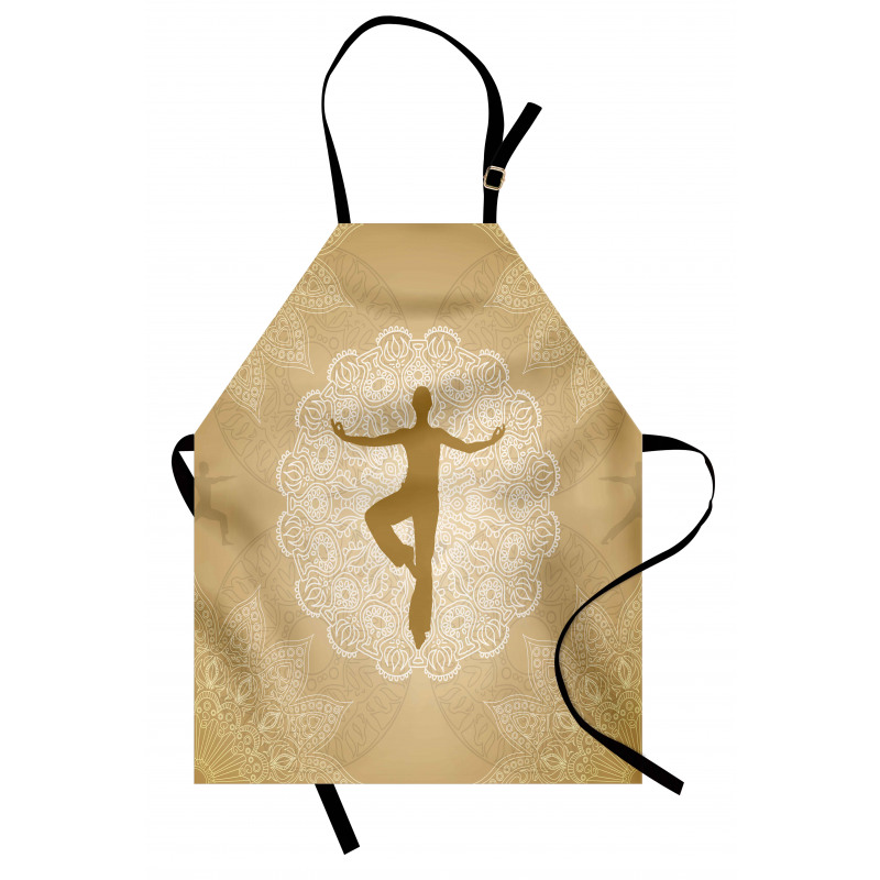 Mandala Man Posture Apron