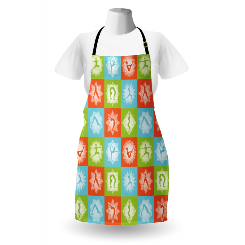 Mind and Body Poses Lotus Apron