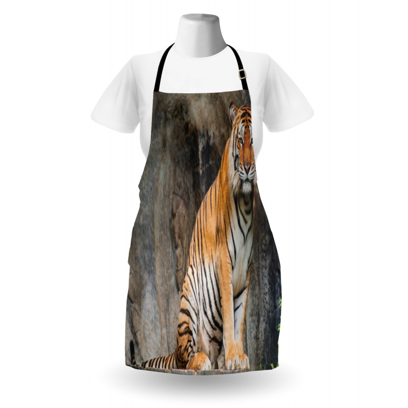 Bengal Tiger Cat Predator Apron