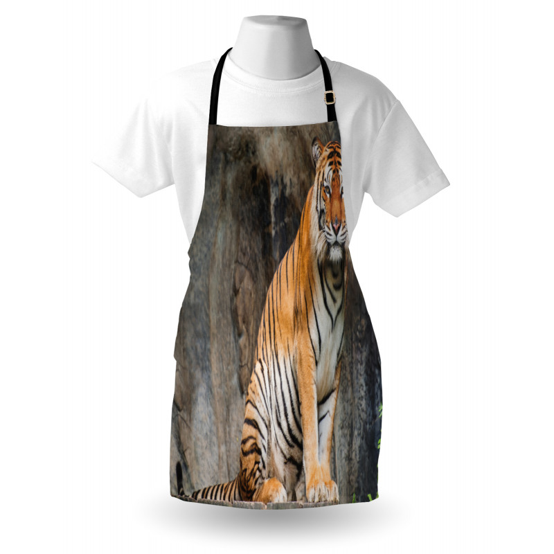 Bengal Tiger Cat Predator Apron