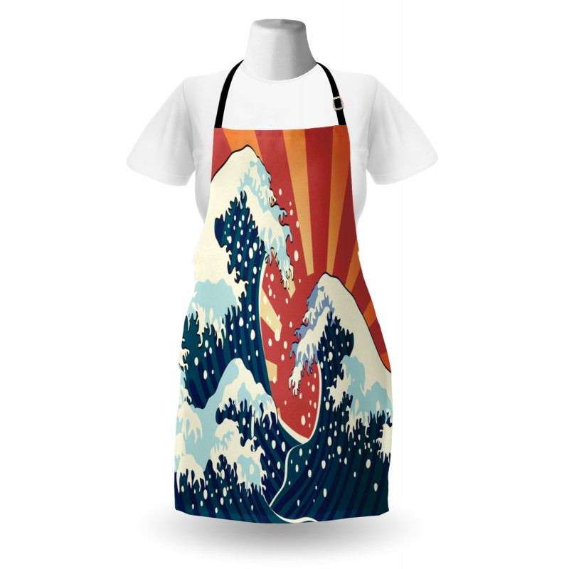 Sunset Surf Water Apron