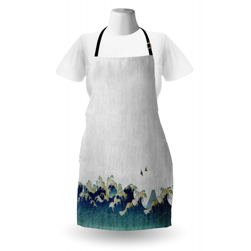 Aquatic Swirls Apron