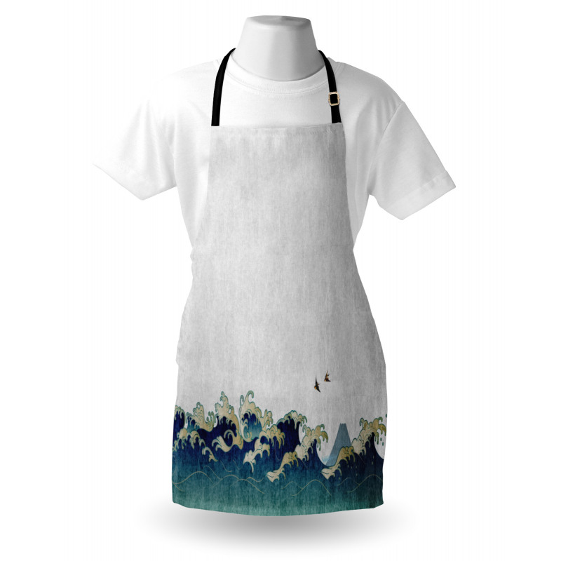 Aquatic Swirls Apron