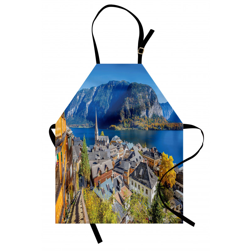 Mountain Village Austria Apron