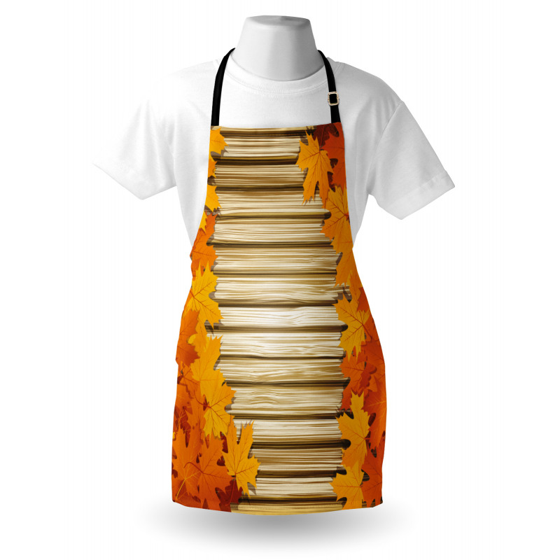 Fallen Leaves Rustic Style Apron