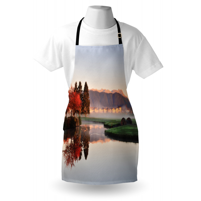 Idyllic Countryside View Apron