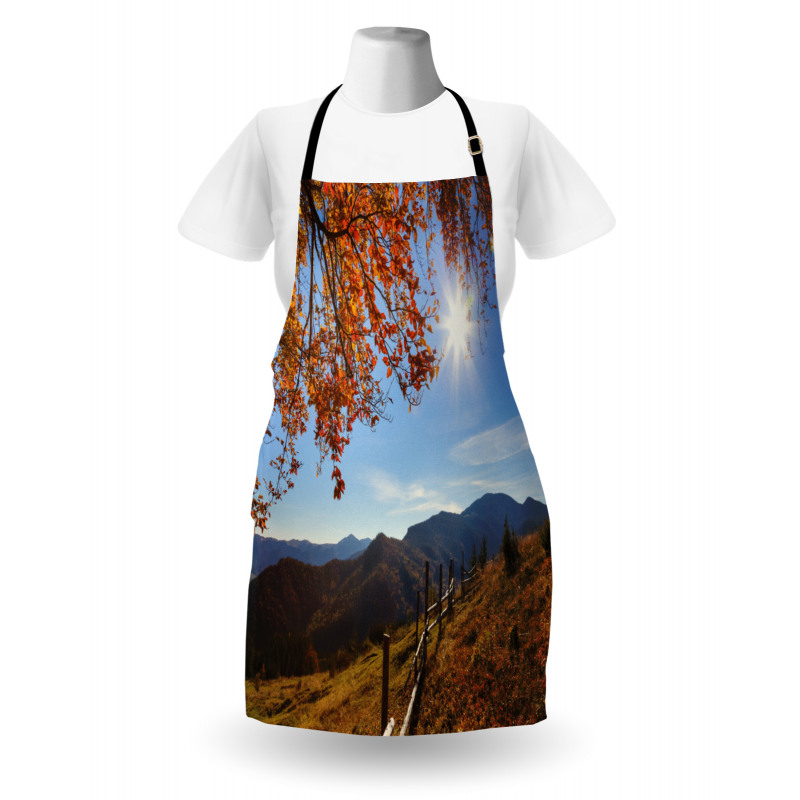 Fallen Leaves and Hills Apron