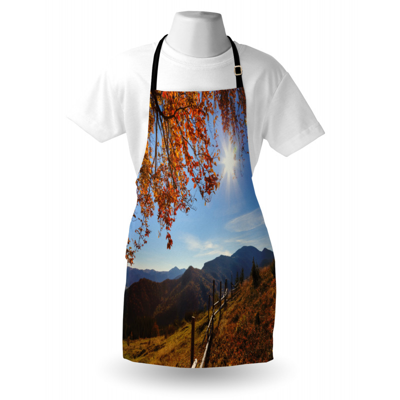 Fallen Leaves and Hills Apron