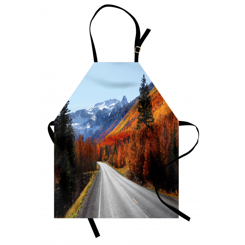 Highway Countryside Travel Apron
