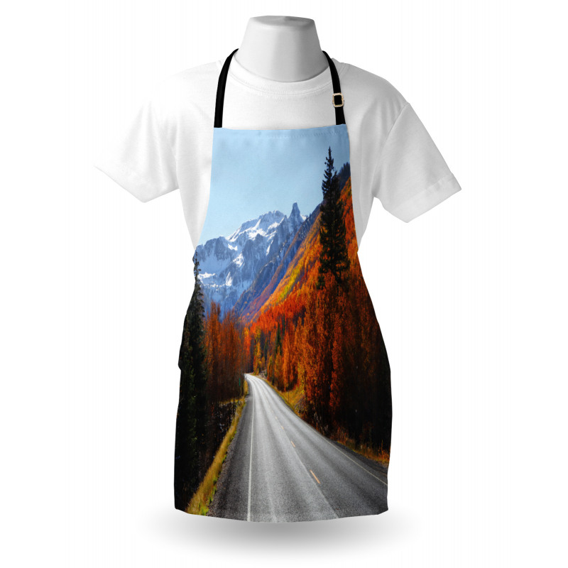 Highway Countryside Travel Apron