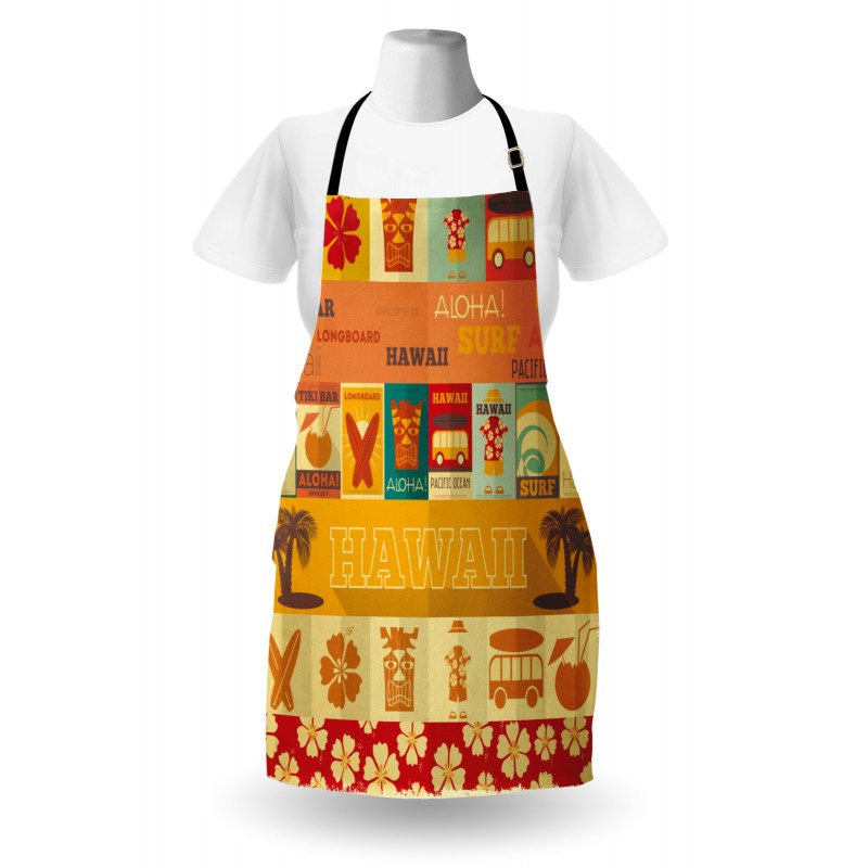 Old Travel Cards Apron