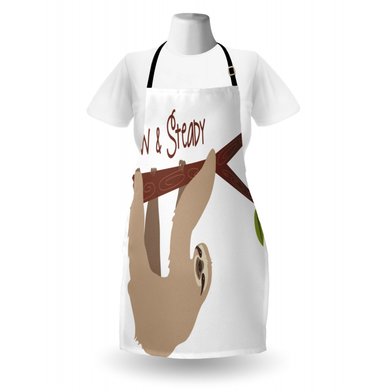 Cartoon Wildlife Mammal Apron