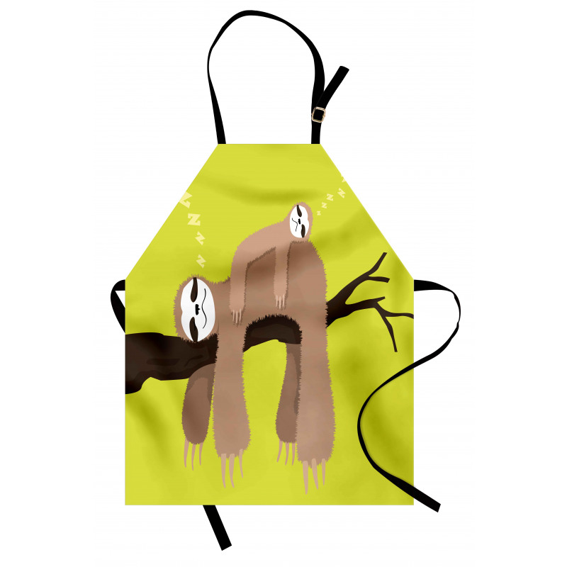 Cartoon Mother Sleeping Apron