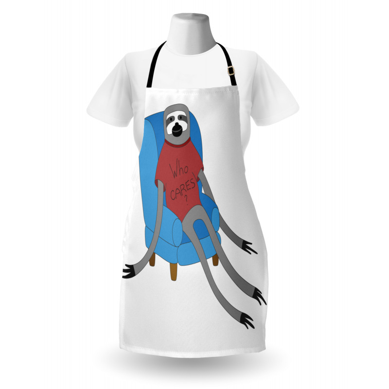 Urban Sloth Who Cares Apron