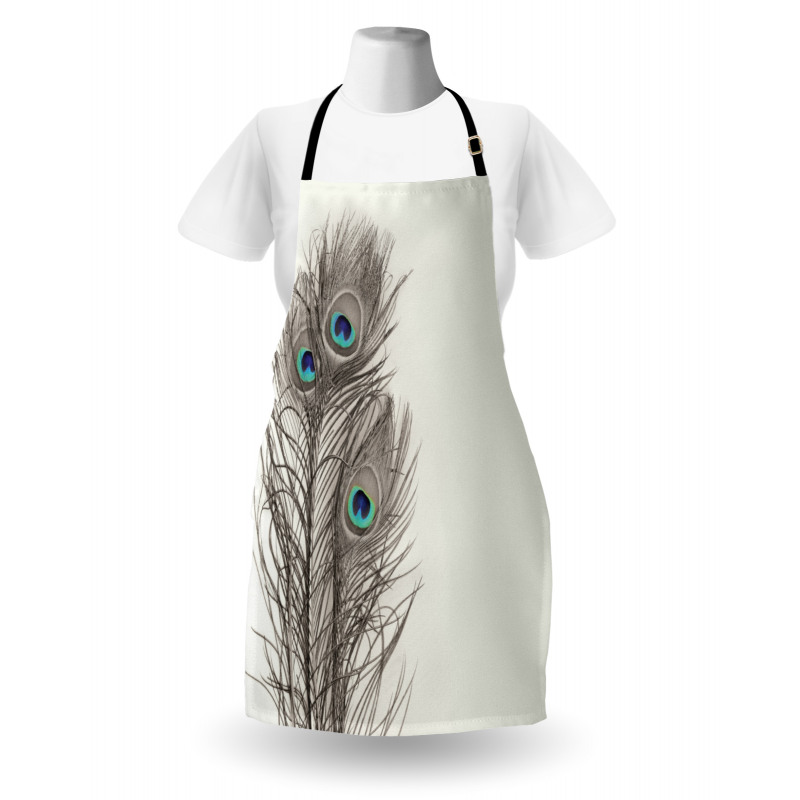 Feathers of Exotic Bird Apron
