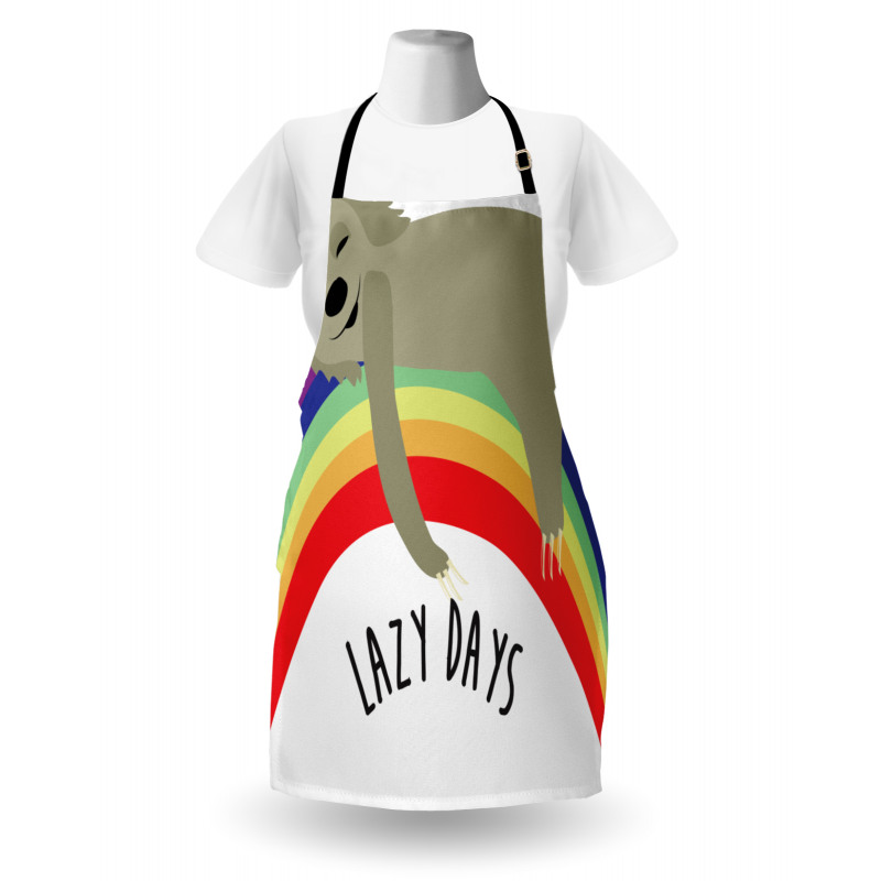 Lazy Days Carefree Sloth Apron